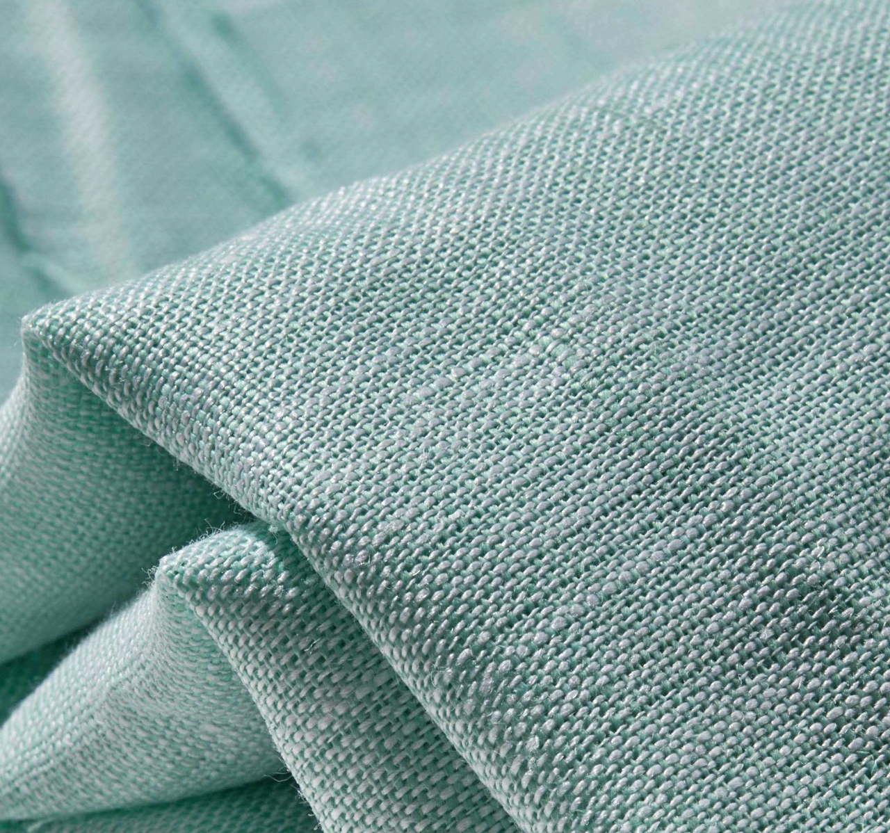VELLURE Soft Touch Linen | Pure 60s Lea | Mint Mist