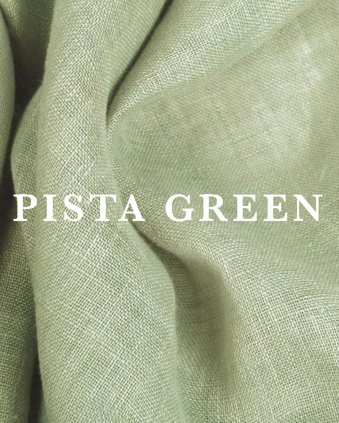 VELLURE Soft Touch Linen | Pure 60s Lea | Pista Green